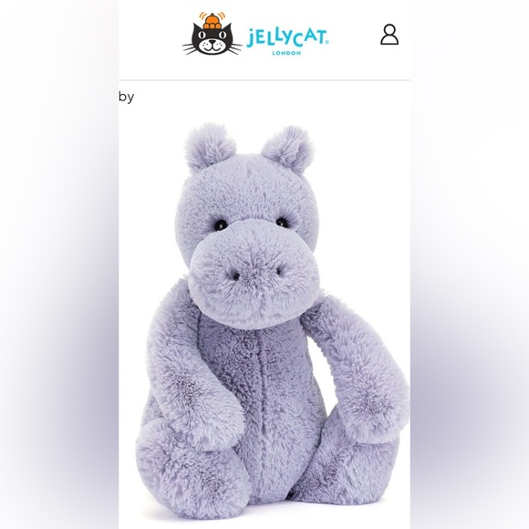 Jellycat Bashful Hippo NWT🦛 - Picture 1 of 7